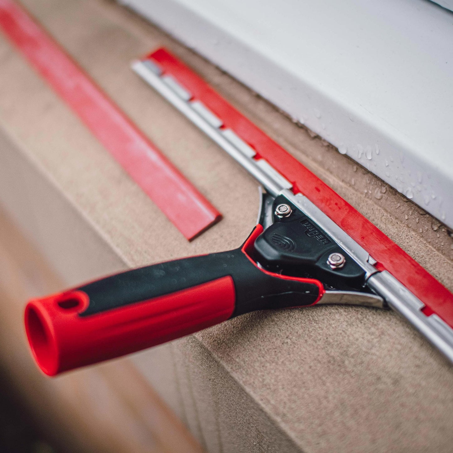 FaceLift® RazrBlade Red Squeegee Rubber