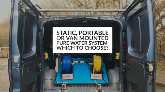 Static, Portable or Van Mounted Pure Water System - Which To Choose?